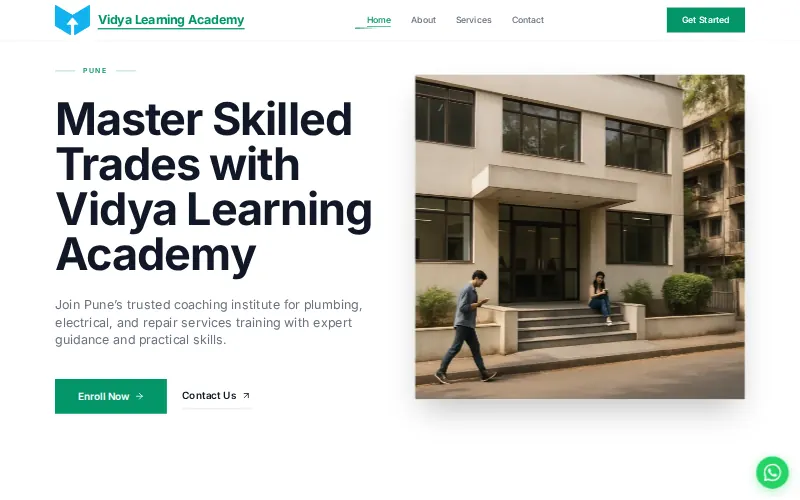 Vidya Academy — Nova template