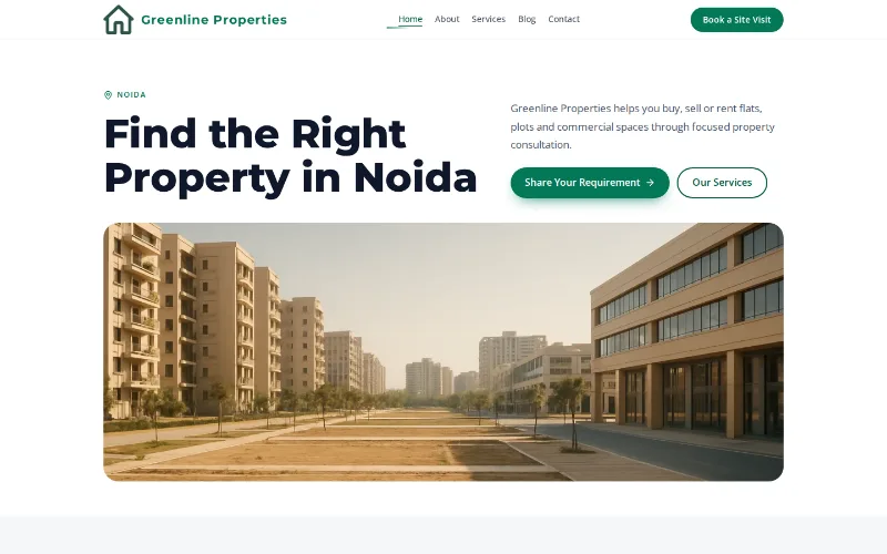 Greenline Properties — Estate template